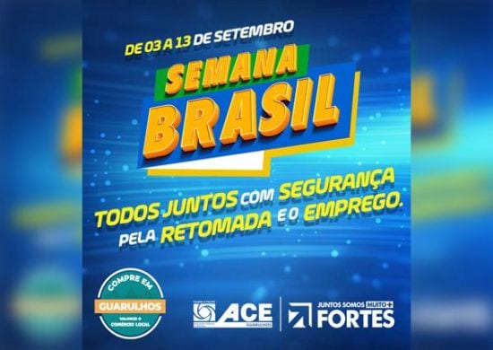 ACE-Guarulhos participa da “Semana Brasil” para aquecer comércio da cidade