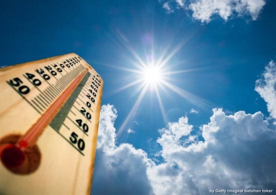 Defesa Civil Estadual emite alerta para altas temperaturas nos próximos dias
