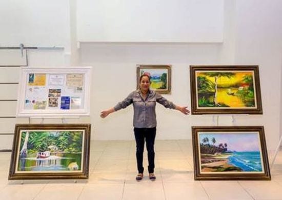 Shopping Bonsucesso recebe exposição de Rosangela Santos durante o mês de setembro