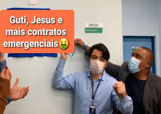 R$ 8,6 MILHÕES: Guti assina novo contrato emergencial da UPA Taboão por apenas 180 dias