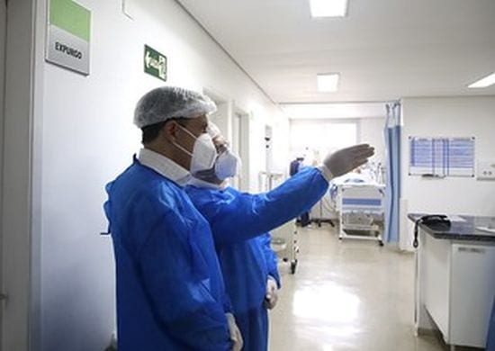 Governador João Doria visita Hospital de Campanha na zona Norte de São Paulo