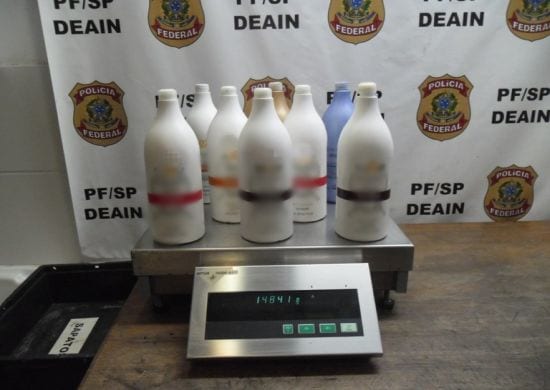 PF e Receita apreendem droga dentro de cosméticos no aeroporto de Guarulhos