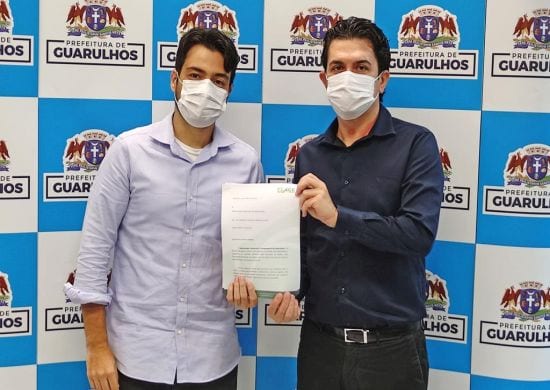 Prefeito Guti recebe demandas da ACE-Guarulhos para o socorro de comerciantes em lockdown
