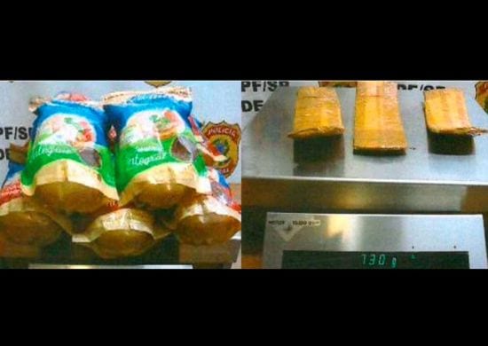 PF prende passageiros com drogas em embalagens de biscoitos no Aeroporto de Guarulhos