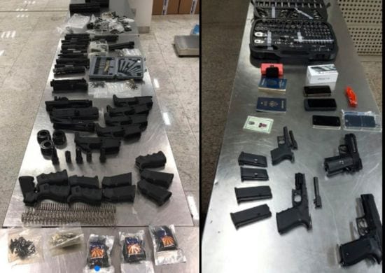 Em Guarulhos, mulher é presa com petrechos para arma de fogo sem autorização para importação