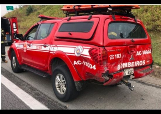 Durante atendimento, cinco bombeiros são atropelados em Osasco