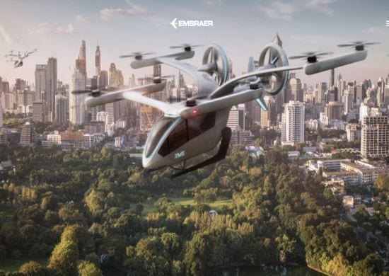 Embraer recebe encomenda de mais 50 ‘carros voadores’