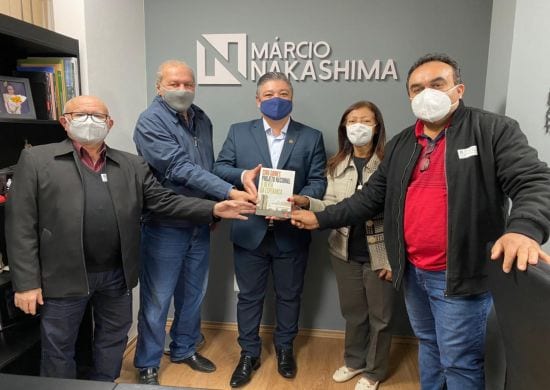Deputado Márcio Nakashima recebe Frente Ciro Gomes Guarulhos
