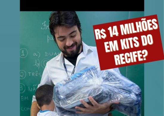 Educação encomenda kits de empresa envolvida em superfaturamento no Recife