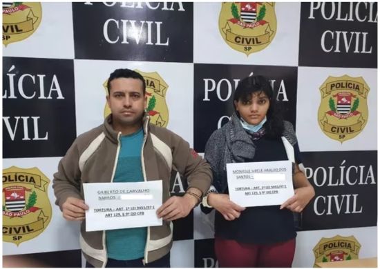 Casal é preso acusado de espancar a filha de 4 anos em Guarulhos