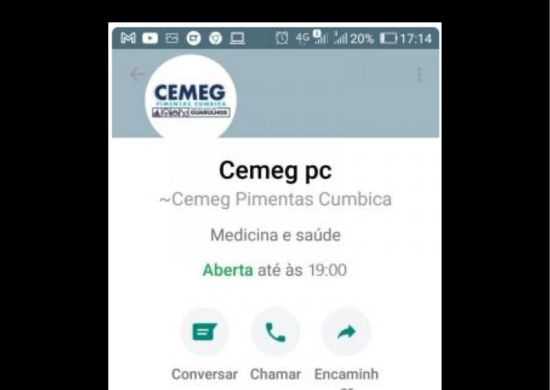Ambulatório da Criança e Cemegs oferecem canal de WhatsApp
