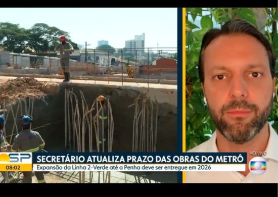 Secretário de Transportes promete chegada do metrô em Guarulhos para 2028 – VEJA O VÍDEO