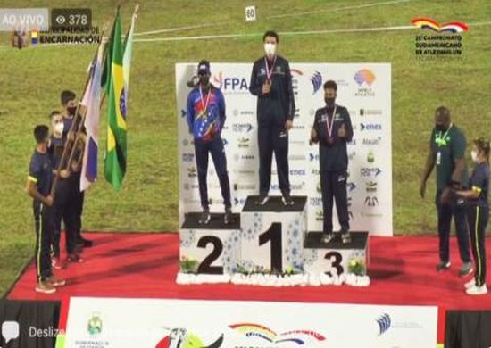 Atleta de Guarulhos é bronze no Sul-Americano de Atletismo