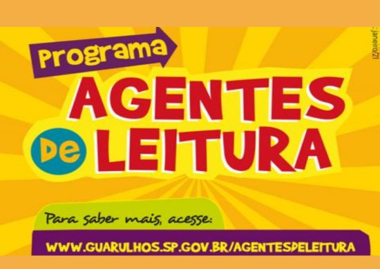 Inscrições para o programa Agentes de Leitura vão até quinta-feira