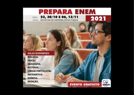 UNIVERITAS/UNG oferece aulas gratuitas para o Enem