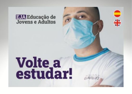 Guarulhos abre inscrições para a Educação de Jovens e Adultos 2022