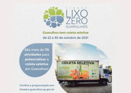 Atividades da 5ª Semana Lixo Zero Guarulhos começam nesta sexta-feira