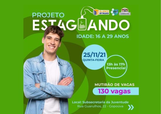 Nova edição do mutirão de estágios para jovens acontece no próximo dia 25