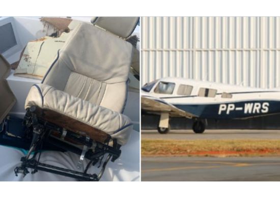 Avião bimotor cai no mar perto de Ubatuba com três pessoas a bordo