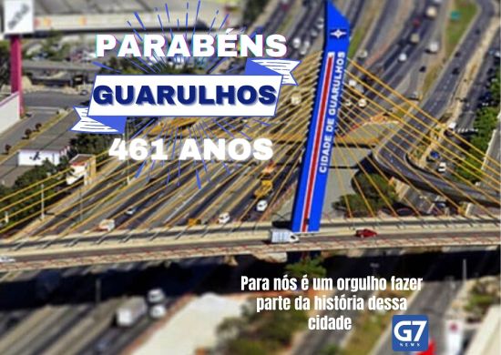 Guarulhos faz 461 anos nesta quarta-feira(08)