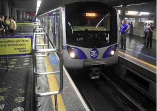 Linha 1- Azul do Metrô começará a funcionar a partir das 7h neste domingo (13)