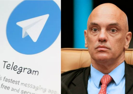 URGENTE! Alexandre de Moraes determina bloqueio do Telegram no Brasil