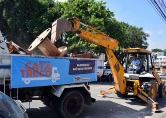 Operação Cata-Treco atende mais nove bairros no próximo fim de semana