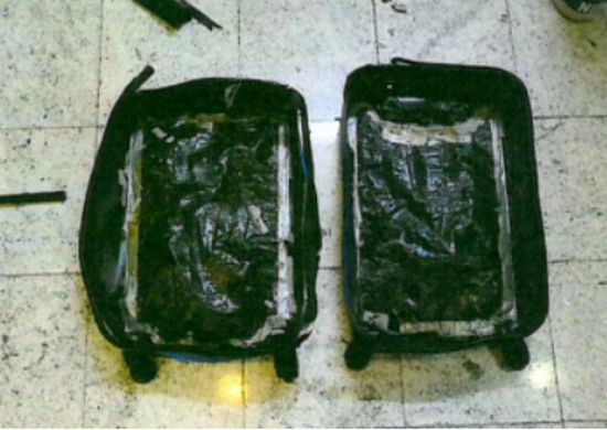 F prende três pessoas transportando cocaína nas bagagens em Guarulhos