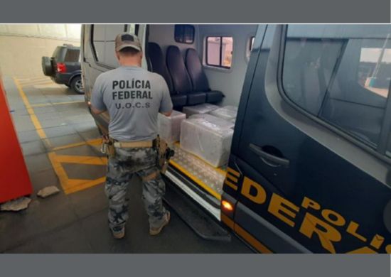PF apreende mais de 250 kg de cocaína no Aeroporto Internacional de Guarulhos