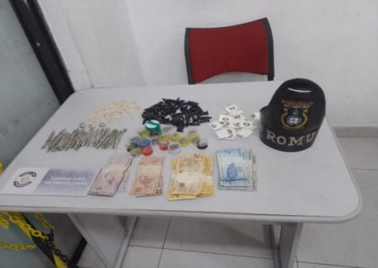 GCM prende homem por tráfico de drogas no Jardim Taboão