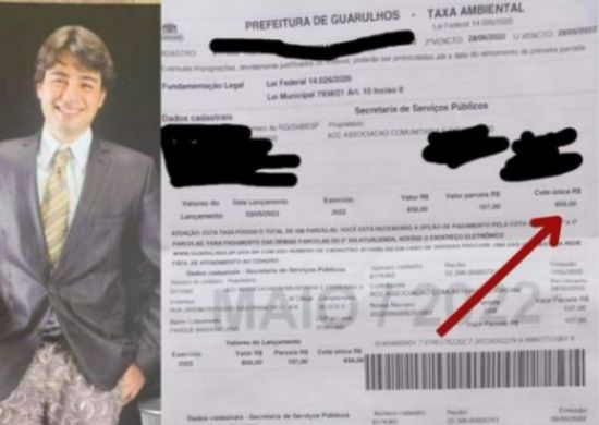 Associação vai pagar quase R$ 1.000 por Taxa do Lixo em Guarulhos