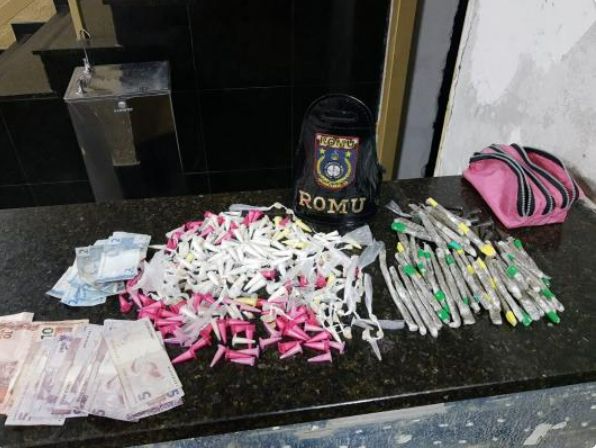 Homem é preso em flagrante por tráfico no Jardim Irene