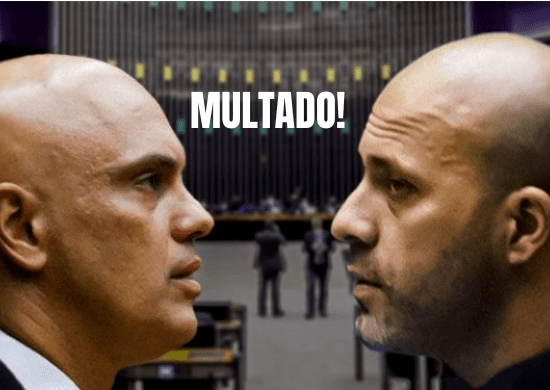 Alexandre Moraes aplica nova multa a Daniel Silveira, e valor total chega a quase R$ 1 milhão