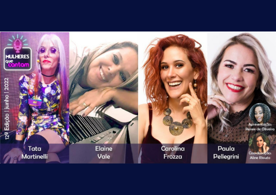 Programa Mulheres que Cantam apresenta show especial de um ano