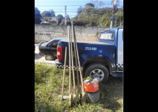 GCM Ambiental detém seis pessoas em ocupação irregular no Água Azul