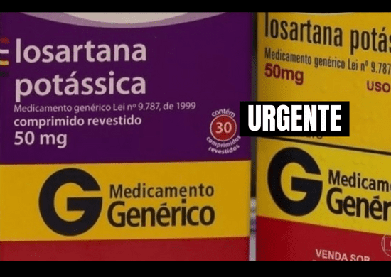 Losartana: Anvisa determina recolhimento do remédio para pressão alta por conterem impurezas