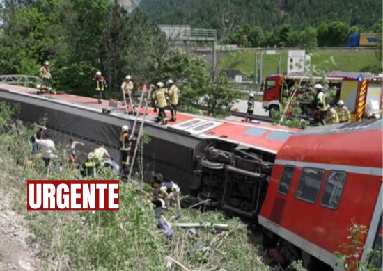 Trem descarrila na Alemanha e deixa ao menos três pessoas mortas e várias feridas
