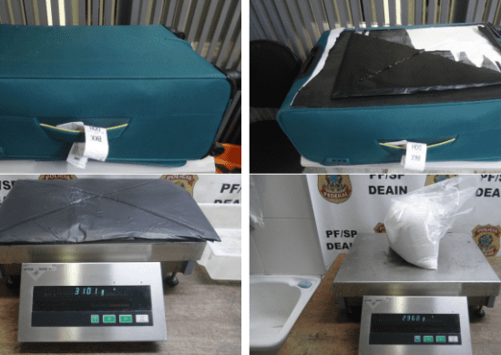 Mulheres são presas com mais de 18 kg de drogas em Guarulhos