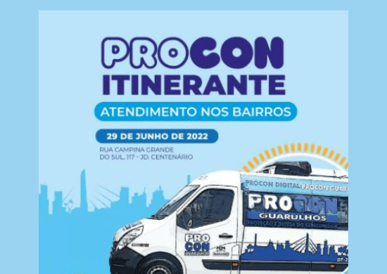 Jardim Centenário receberá o Procon Itinerante nesta quarta-feira