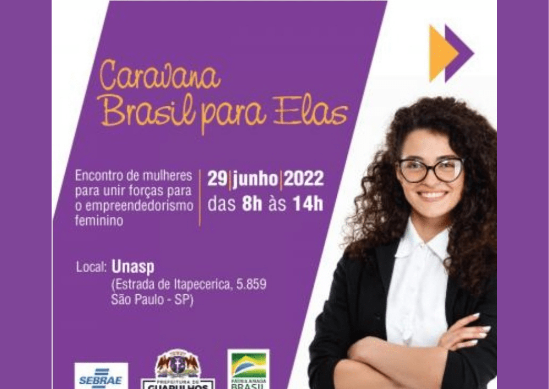 Evento gratuito sobre empreendedorismo feminino tem inscrições abertas até o dia 27