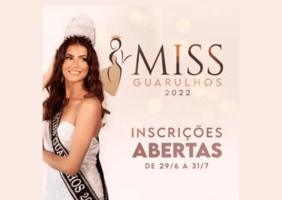 Inscrições para o Miss Guarulhos podem ser feitas até 31 de julho
