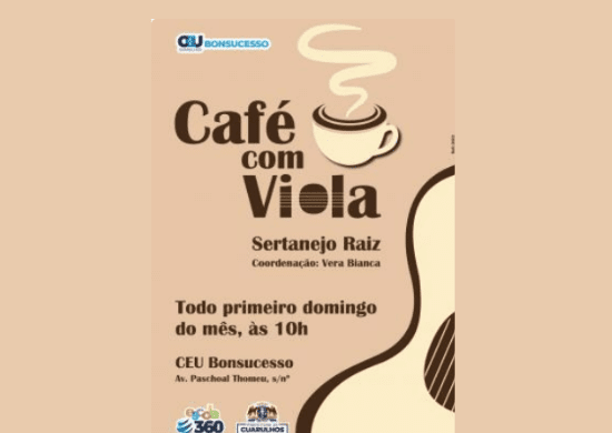 CEU Bonsucesso apresenta Café com Viola neste domingo
