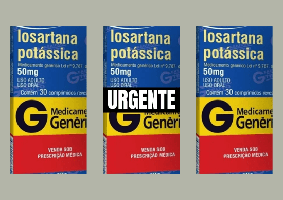 LOSARTANA: Anvisa cancela recolhimento do medicamento