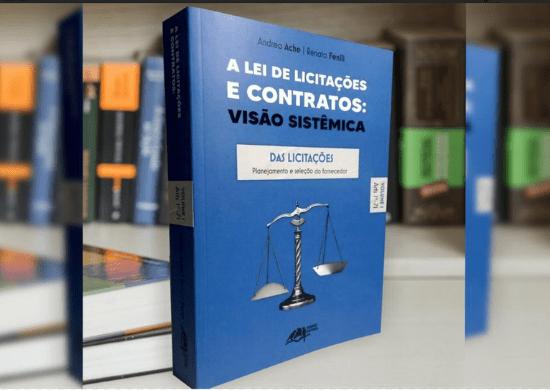 Renato Fenili e Andrea Ache lançam livro sobre a nova Lei de Licitações em live nesta 3ª feira