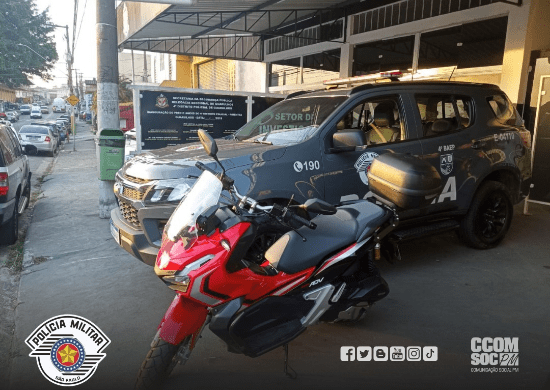 4º BAEP prende infratores por roubo em Guarulhos e recupera motocicleta