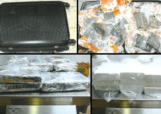 PF apreende quase 40 kg de cocaína no Aeroporto Internacional de Guarulhos