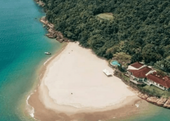 Ilha paradisíaca no Litoral Norte de SP vai a leilão por R$ 23 milhões