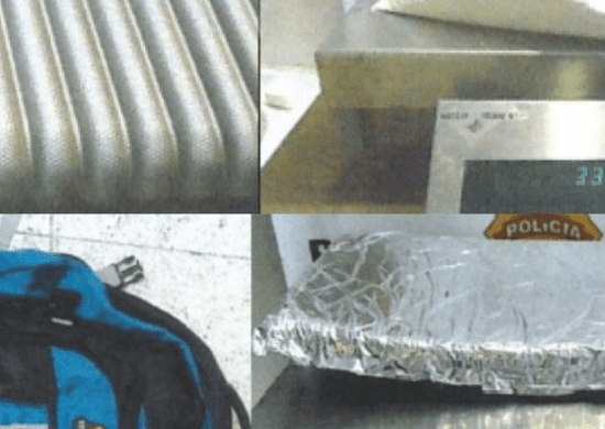 PF prende três pessoas e apreende mais de 30 kg de cocaína em Guarulhos