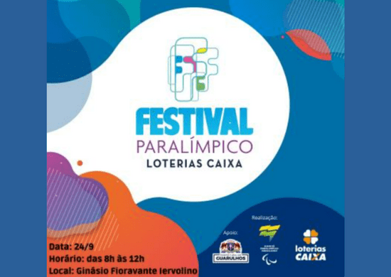 Guarulhos recebe o Festival Paralímpico neste sábado no ginásio Fioravante Iervolino