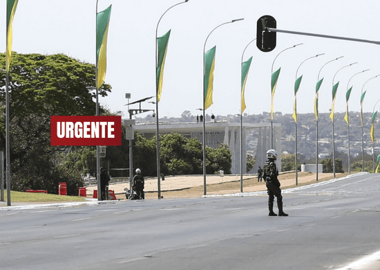 Esplanada dos Ministérios amanhece bloqueada para veículos